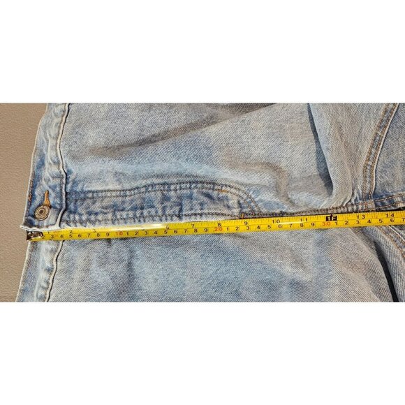 Old Navy Plus Size 22 Extra High Rise Sky Hi Straight Flag Embroidered Jeans NWT - Picture 10 of 13